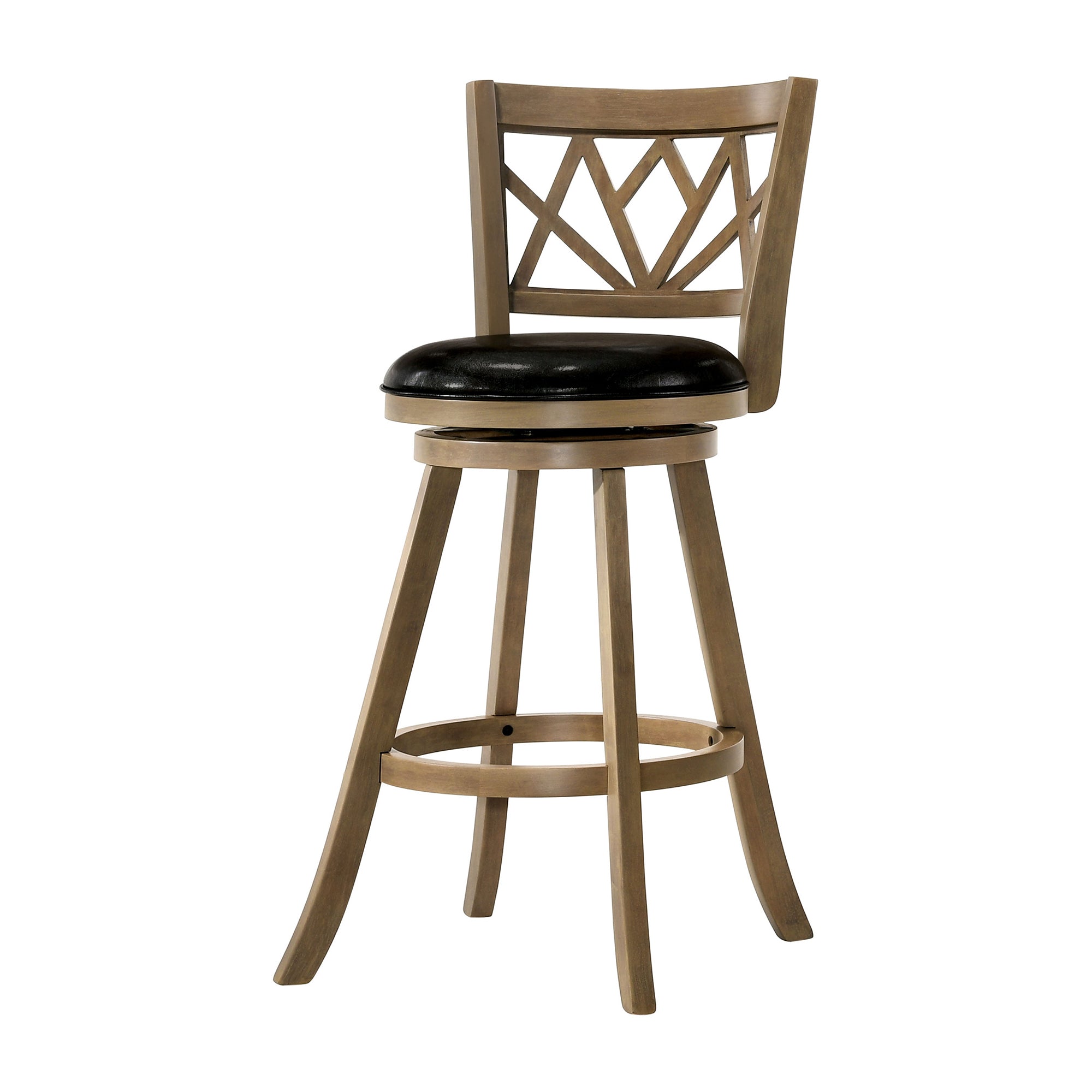 Alyssa Transitional Padded 29-Inch Bar Stool in Maple