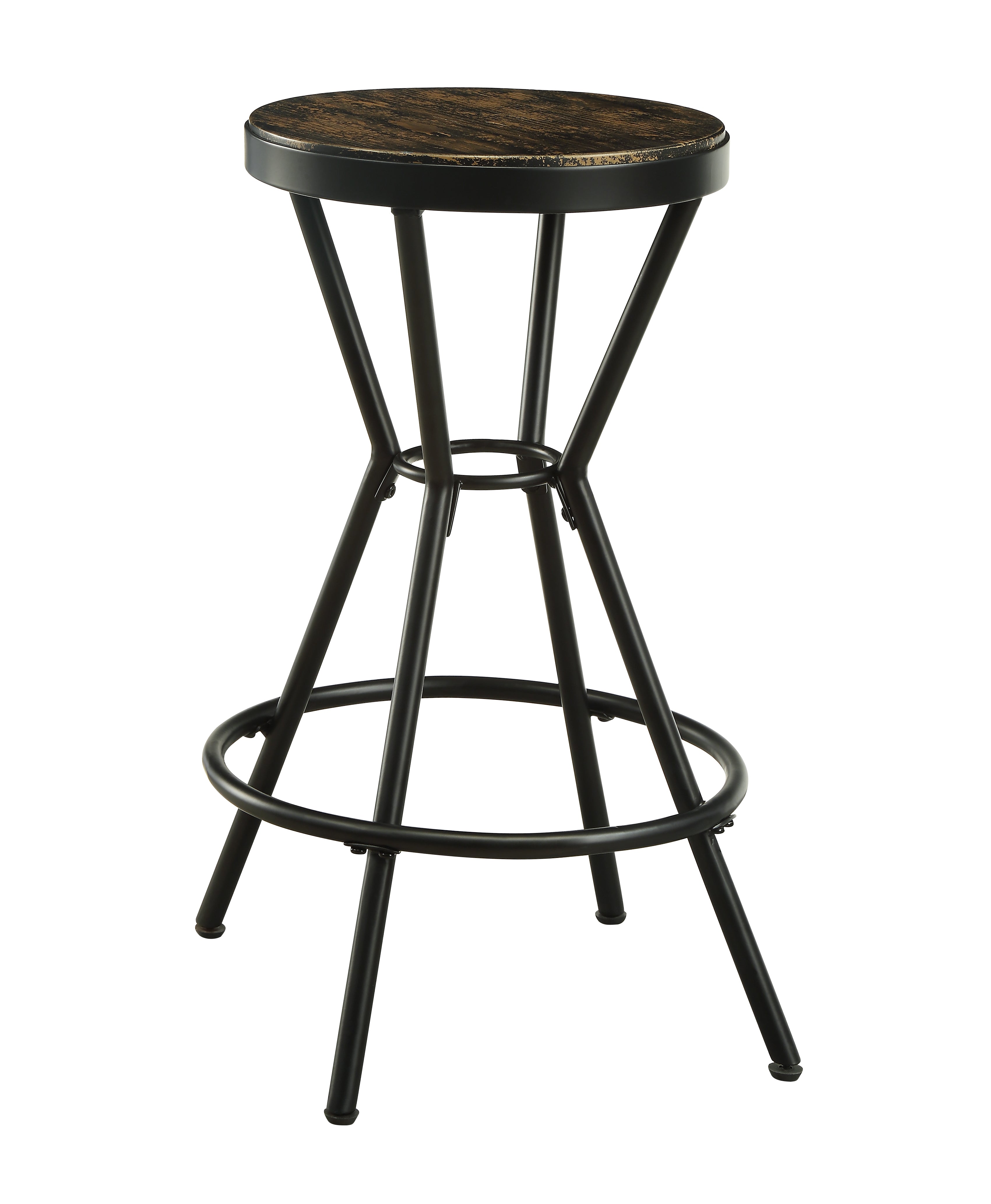 Blaney Industrial Metal Frame Bar Stool