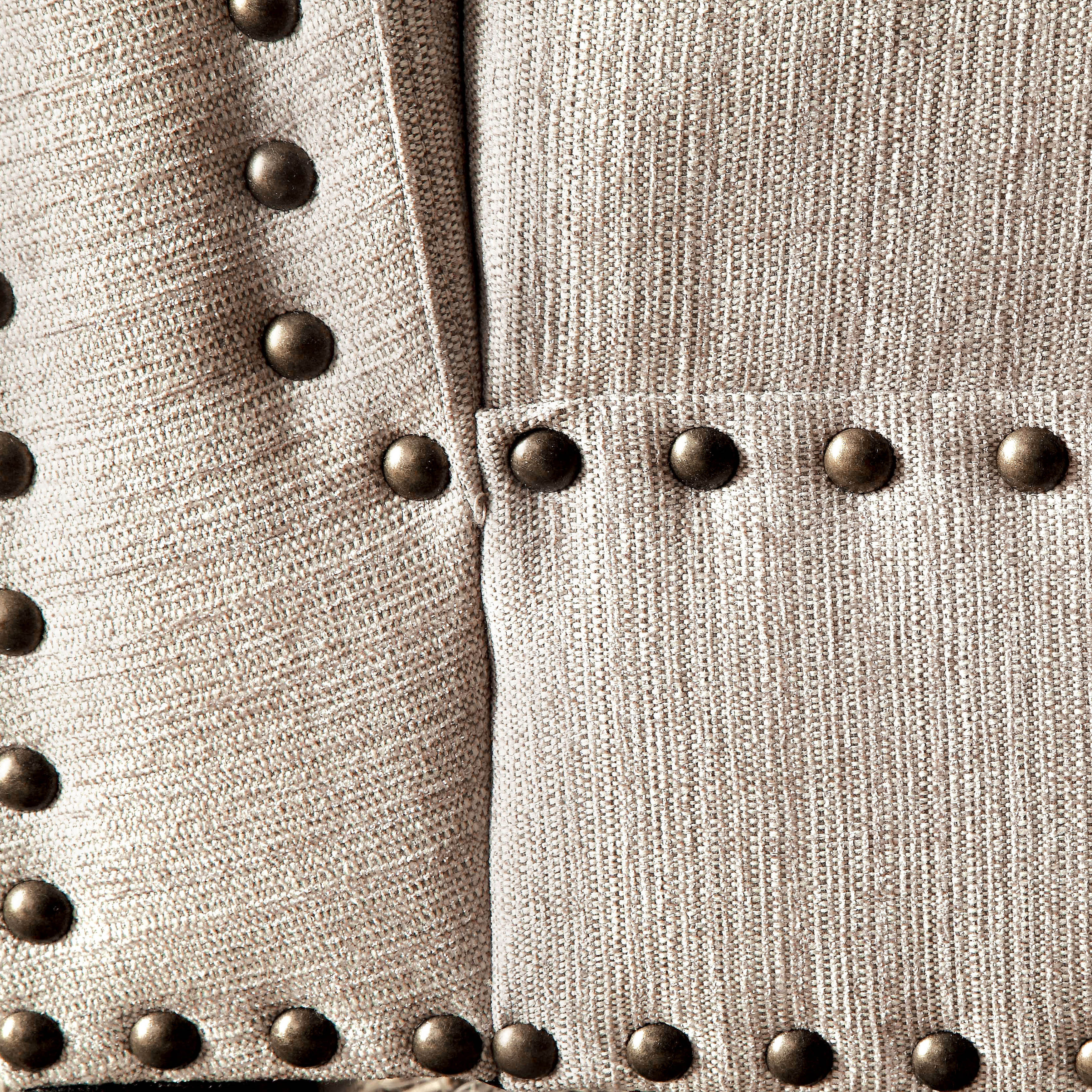 Jack Contemporary Upholstered Chaise in Beige