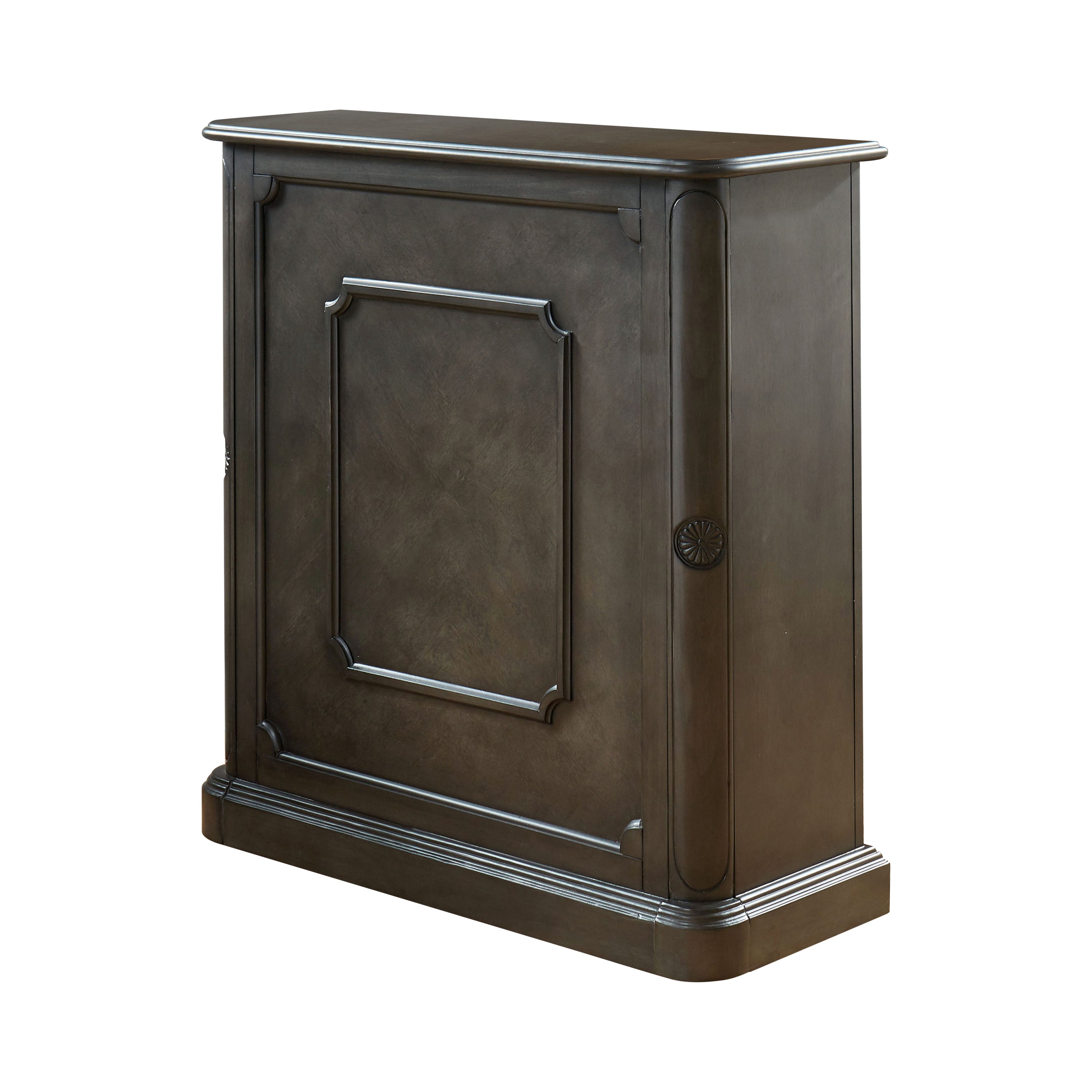 Nema Traditional Multi-Storage Bar Table in Gray