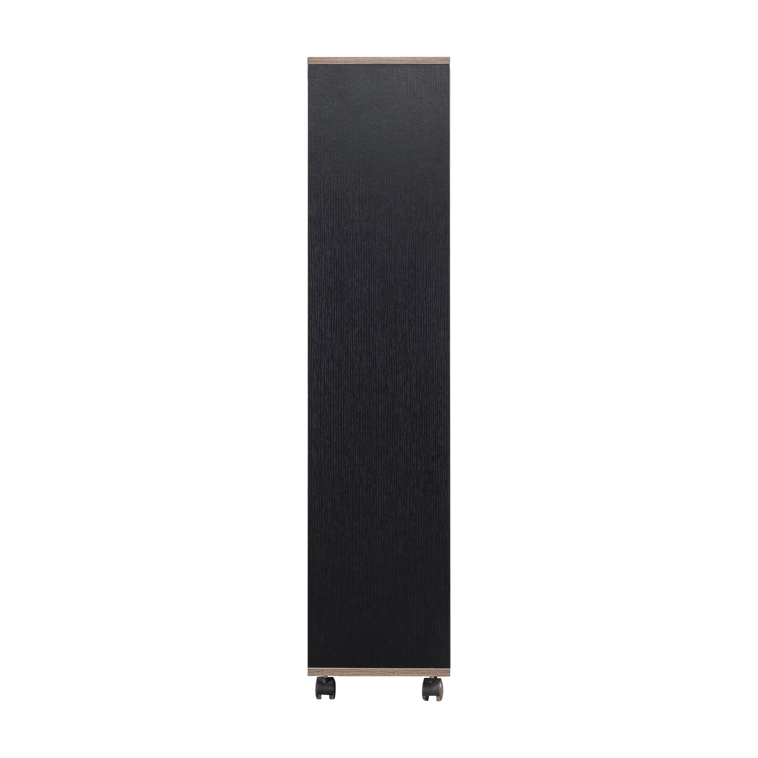 Soren Modern 6-Shelf Display Cabinet in Cappuccino