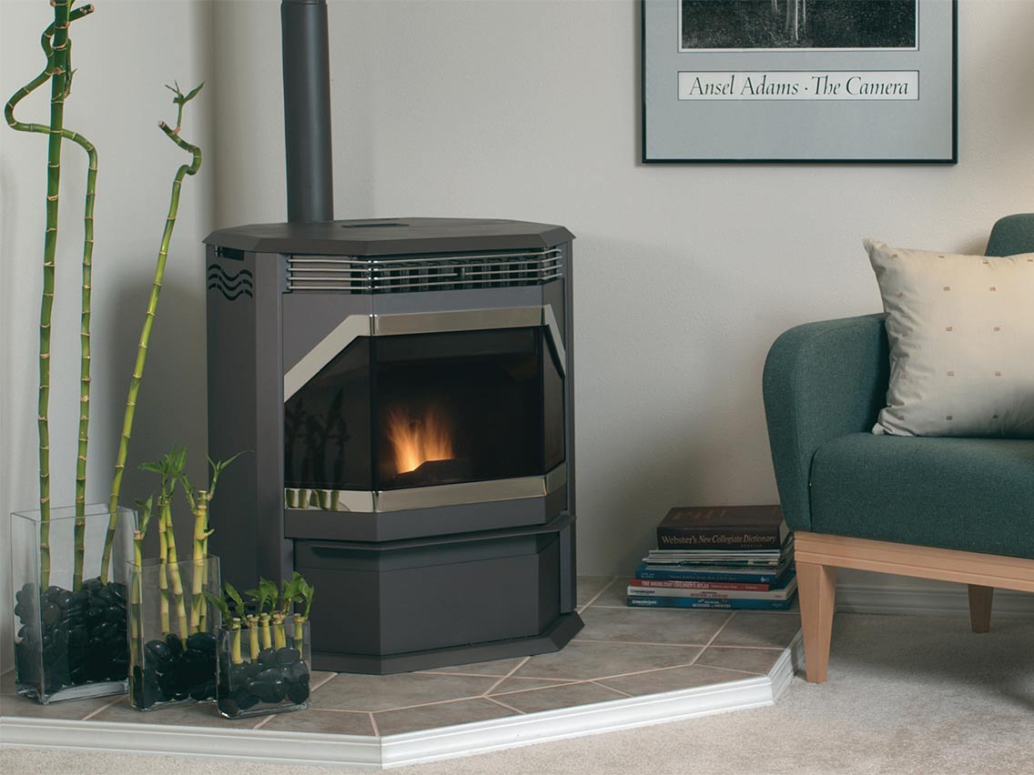 IronStrike PS40GL Winslow Freestanding Pellet Stove