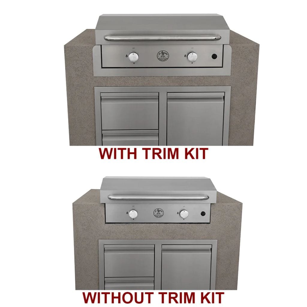 Le Griddle Trim Kit for The Big Texan GFE105 Built-In Griddles – Stainless Steel