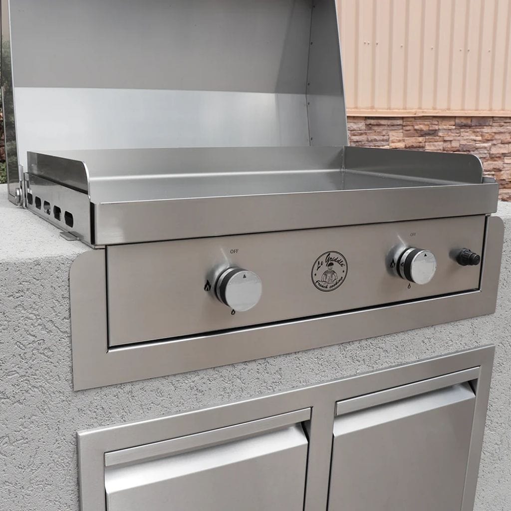 Le Griddle Trim Kit for The Big Texan GFE105 Built-In Griddles – Stainless Steel
