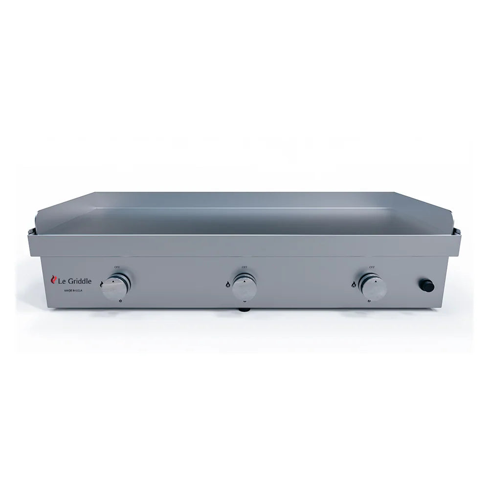 Le Griddle 41” Ultimate 3-Burner Gas Griddle –  Stainless Steel with Dual Plate System