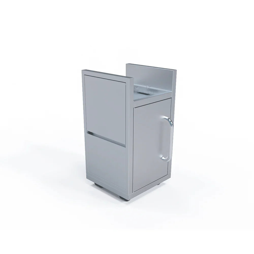 Le Griddle Portable Cart for Wee Griddles – Heavy-Duty 304 Stainless Steel Freestanding Base
