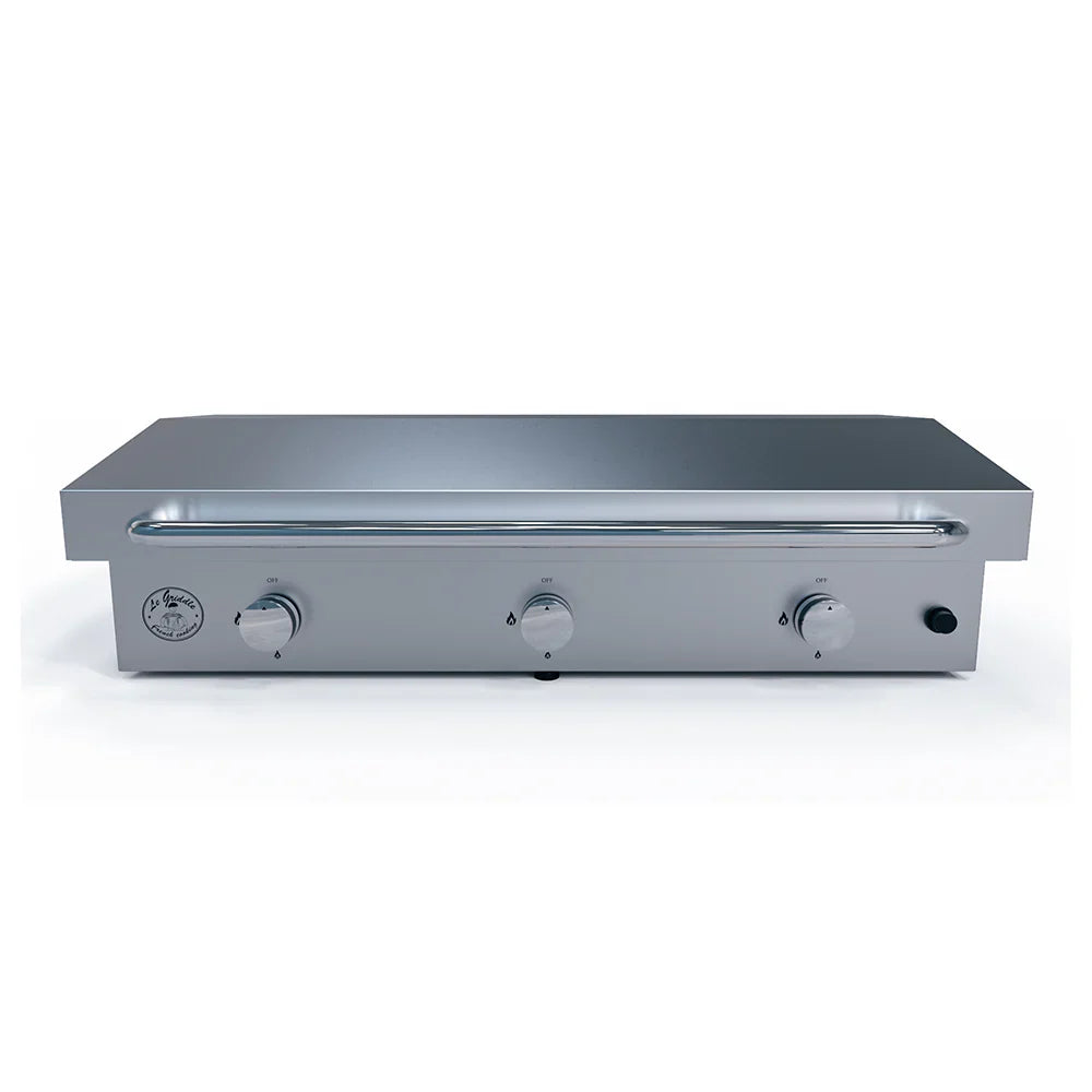 Le Griddle 41” Ultimate 3-Burner Gas Griddle –  Stainless Steel with Dual Plate System