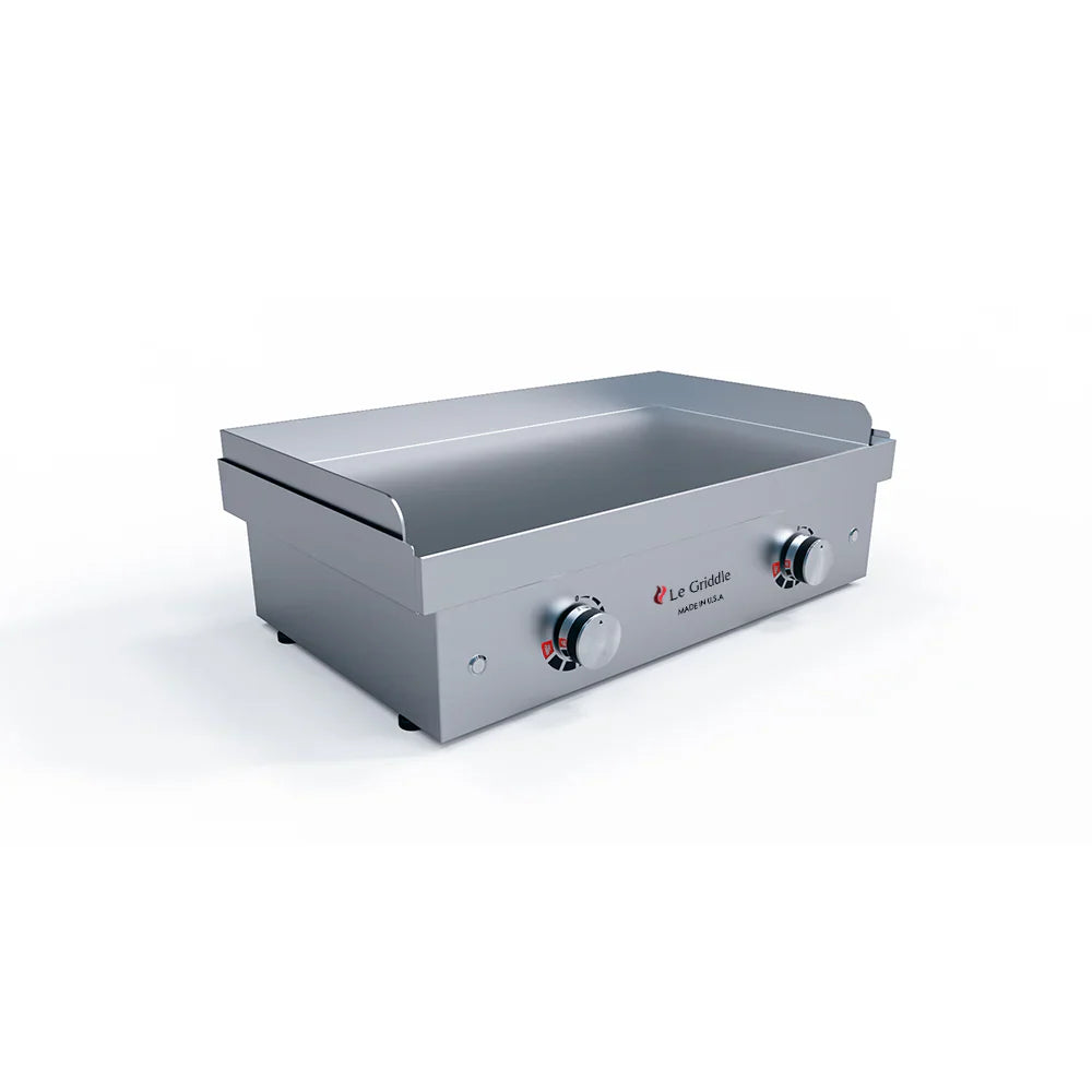 Le Griddle 30" Built-In Countertop Electric Griddle – 2-Burner with Dual Heating Elements