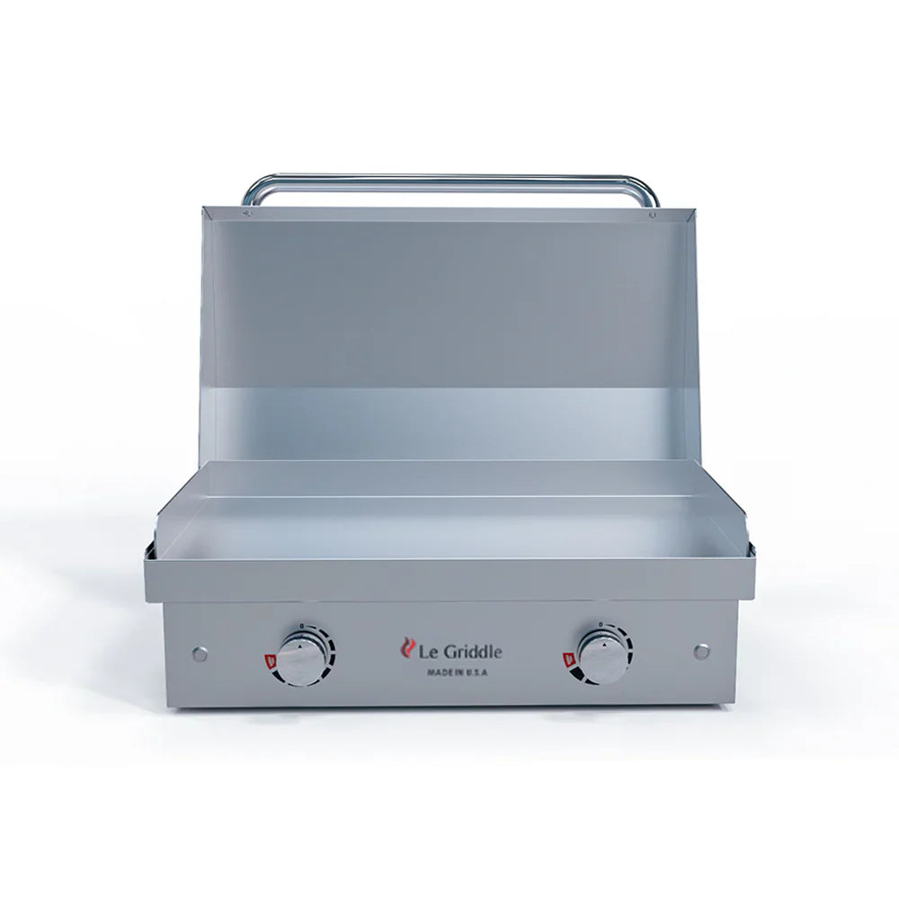 Le Griddle The Ranch Hand 29” Electric Griddle with Lid and Independent Dual Heating Zones