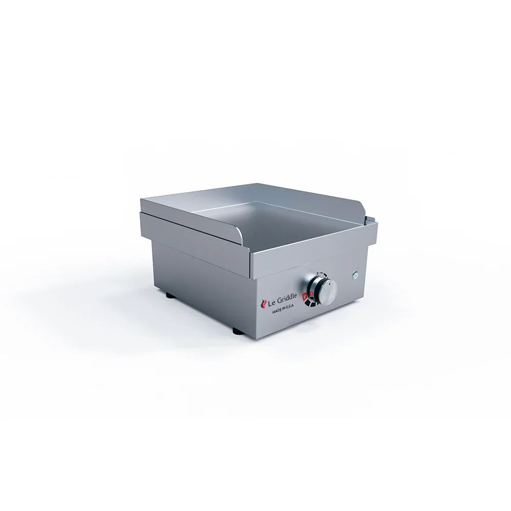 Le Griddle 16" Electric Griddle – Dual Plate Cast Iron & Stainless Steel Cooking Surface