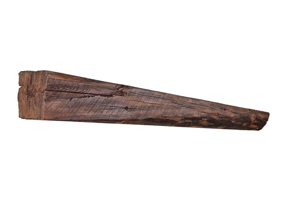 Lexington Hearth Cabin Pine 72" Hand-Painted Non-Combustible Maduro Mantel Shelf Kit