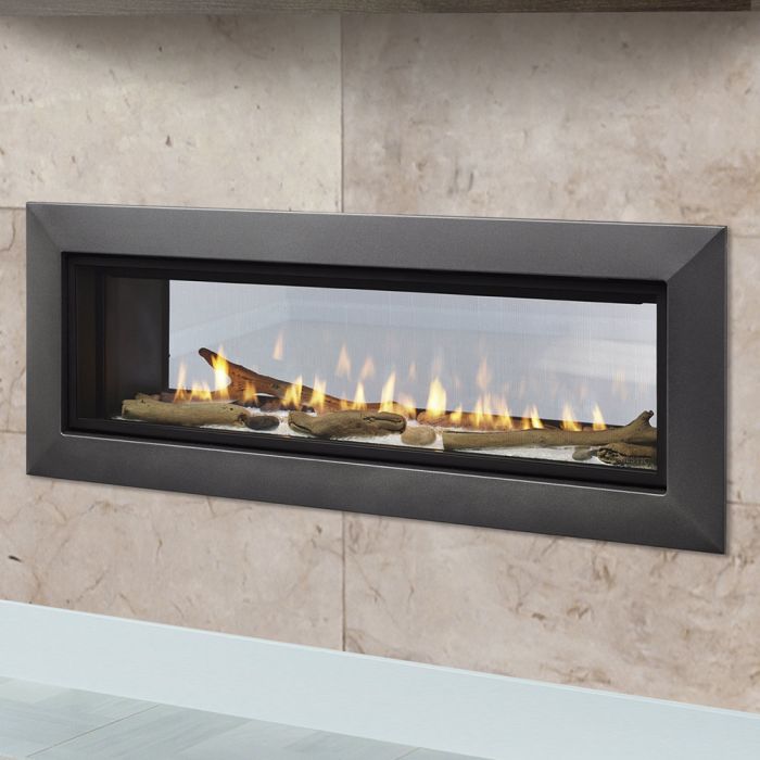 Majestic Echelon II See-Through Contemporary 36 Inch Direct Vent Gas Fireplace