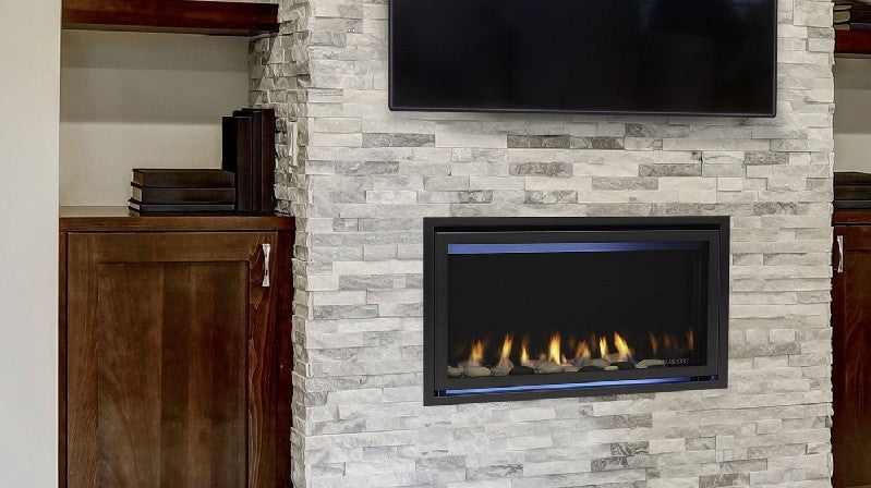 Majestic - 42" Jade Contemporary Direct Vent Gas Fireplace