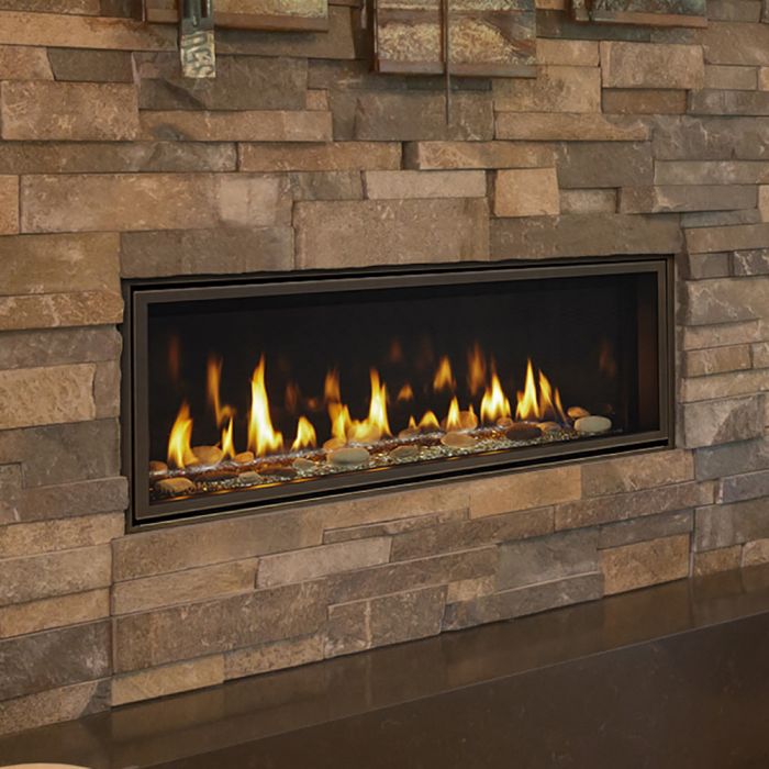 Majestic 60 Inch Modern IntelliFire Touch Ignition System Echelon II Direct Vent Gas Fireplace