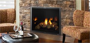 Majestic Marquis II High-efficiency 36 Inch Direct Vent Gas Fireplace With Intellifire Touch Ignition System