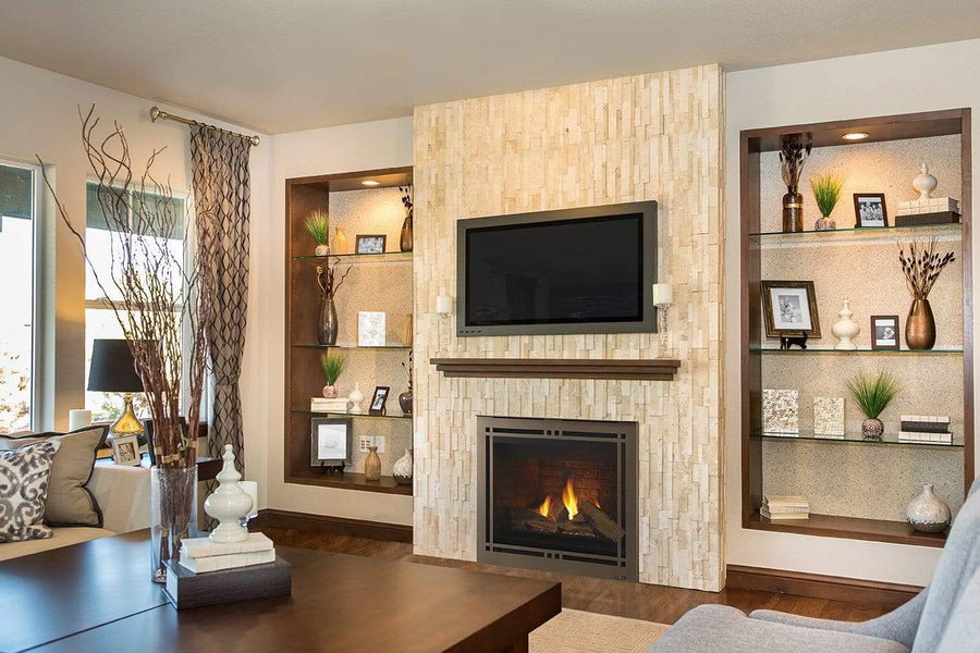 Majestic Meridian Touch Ignition 42 Inch Direct Vent Gas Fireplace
