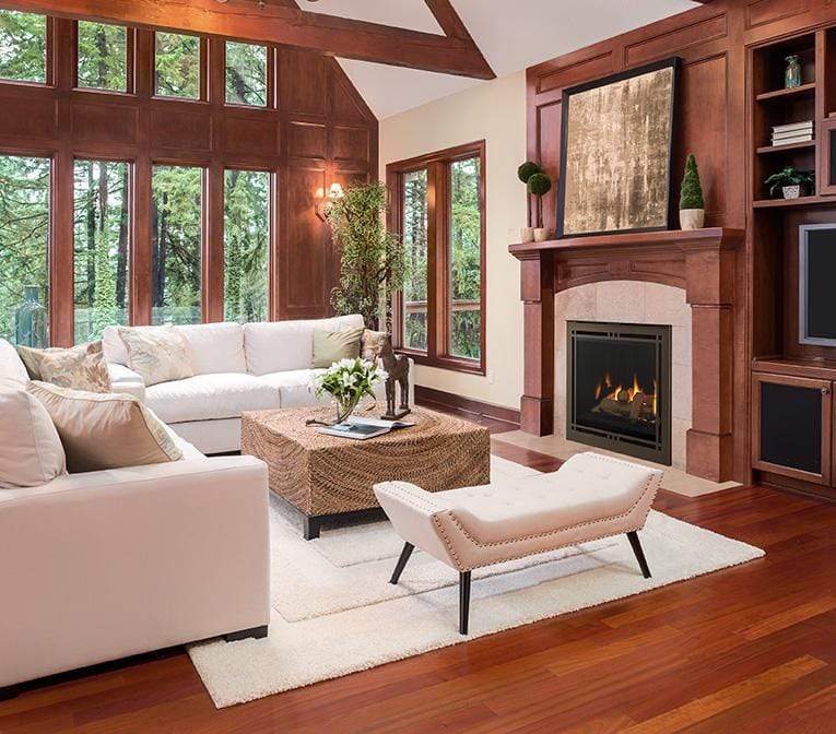 Majestic Meridian Touch Ignition 42 Inch Direct Vent Gas Fireplace