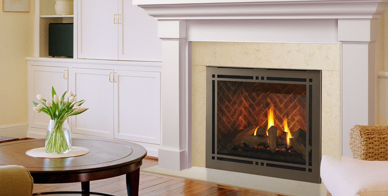 Majestic Meridian Touch Ignition 42 Inch Direct Vent Gas Fireplace