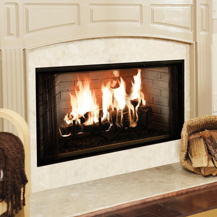Majestic Royalton Radiant 36" Traditional Wood Burning Fireplace