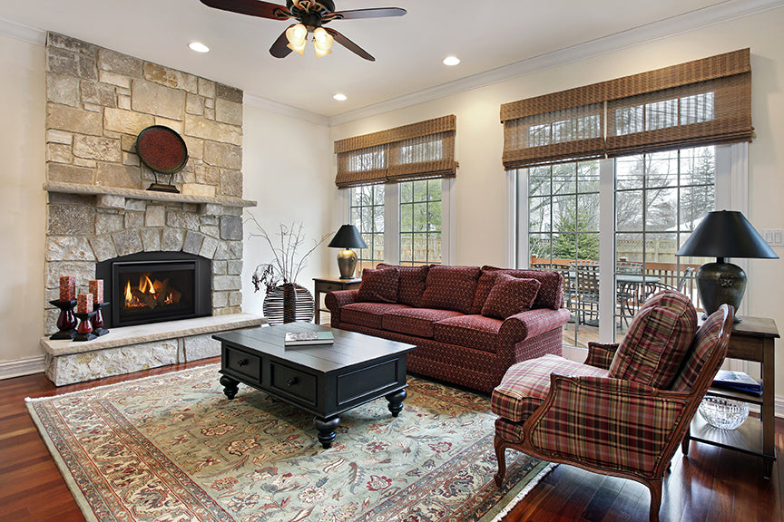 Majestic Traditional 25 Inch Energy Efficient Ruby Direct Vent Gas Fireplace Insert