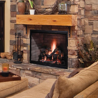 Majestic Biltmore Radiant 36" Traditional Wood Burning Fireplace