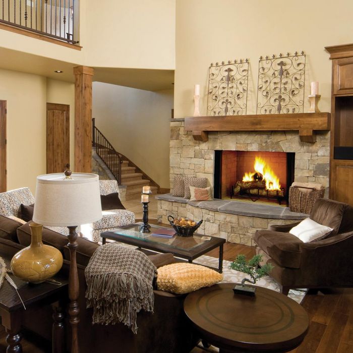 Majestic Biltmore Radiant 42" Traditional Wood Burning Fireplace