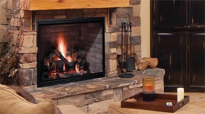 Majestic Biltmore Radiant 50" Traditional Wood Burning Fireplace