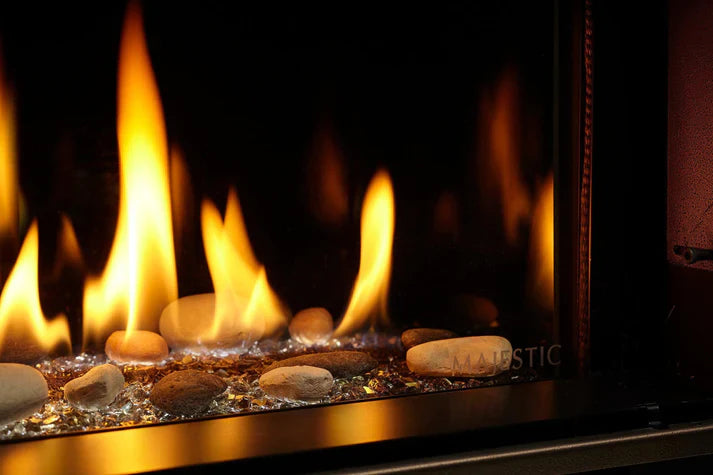 Majestic Echelon II Contemporary Energy Efficiency 72 Inch Direct Vent Gas Fireplace
