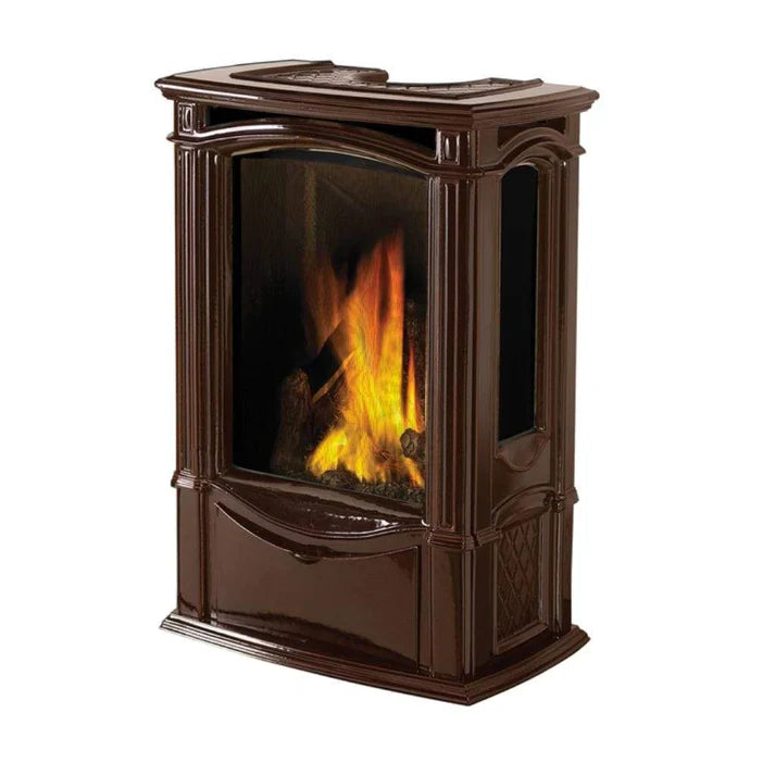 Napoleon 24 Inch Castlemore Cast Iron Direct Vent Electric Ignition Gas Stove