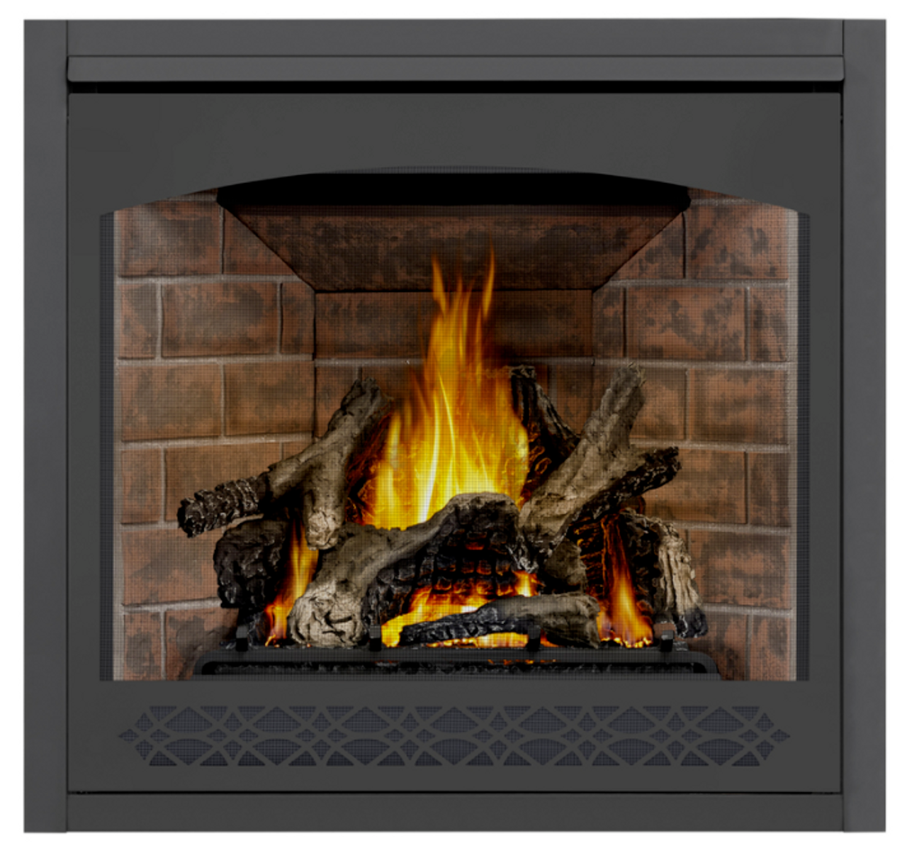 Napoleon 35 Inch Ascent X 70 Electronic Ignition Infrared Ember Bed Gas Fireplace