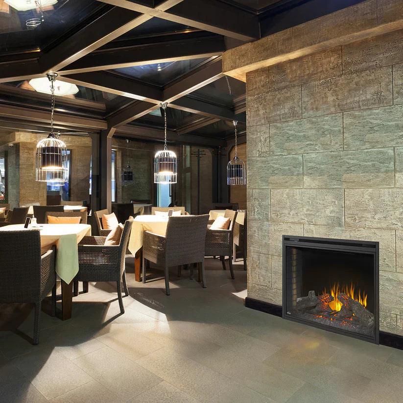 Napoleon Ascent 40 Inch Built-in Electric Non-reflective Fireplace