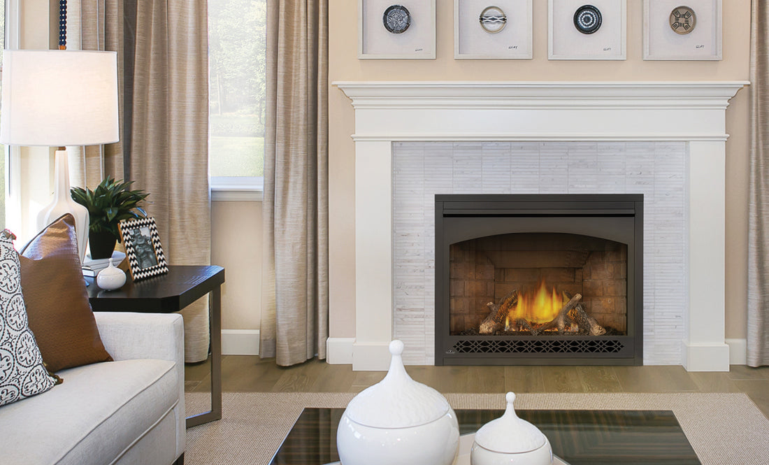Napoleon B42 Ascent Backup Control 42 Inch Direct Vent Gas Fireplace