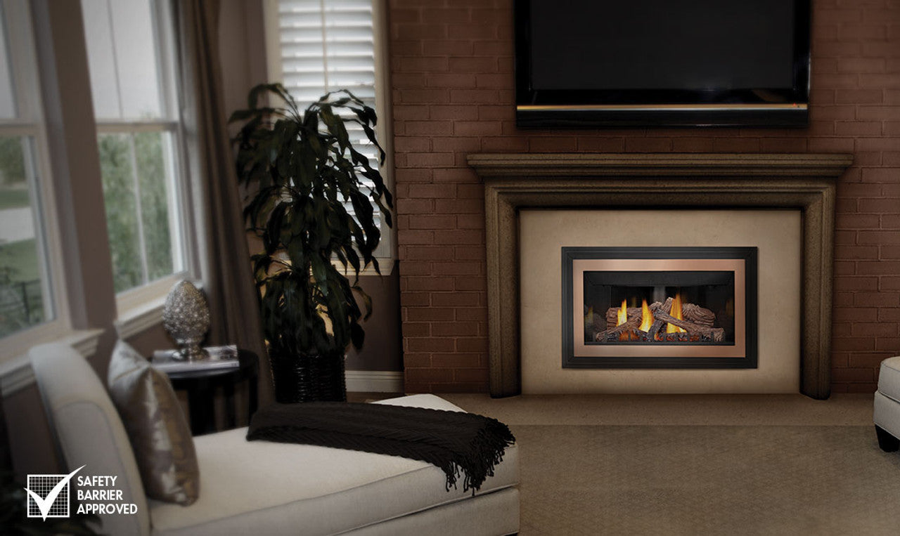 Napoleon Inspiration Traditional Style Zero Clearance Direct Vent Gas Fireplace