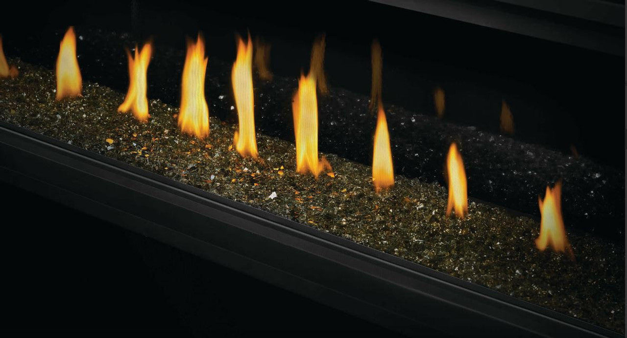 Napoleon Luxuria Modern 38 Inch Single Sided Direct Vent Linear Gas Fireplace