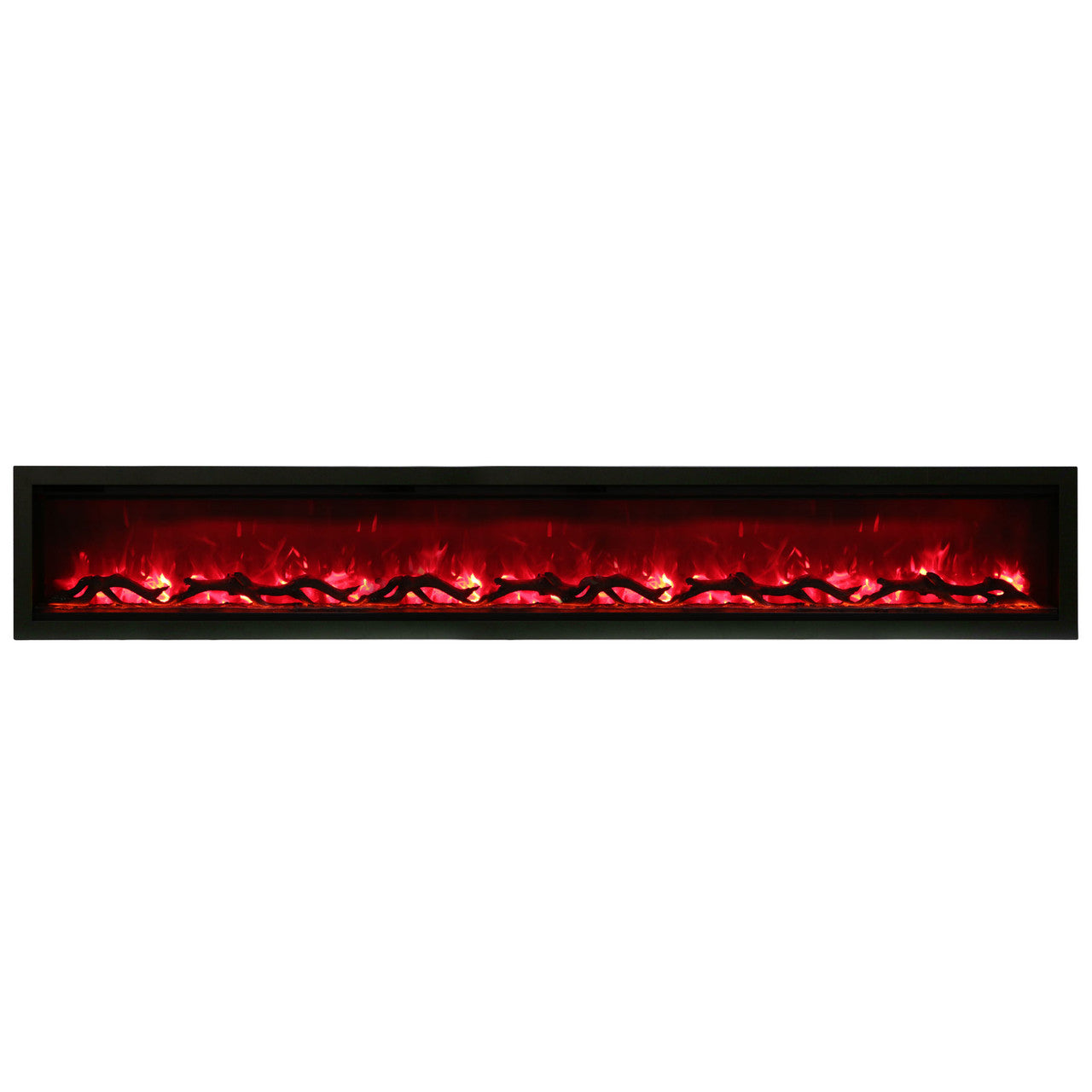 Amantii 60 Inch Symmetry 3.0 Built-in Modern Linear Outdoor Electric Fireplace