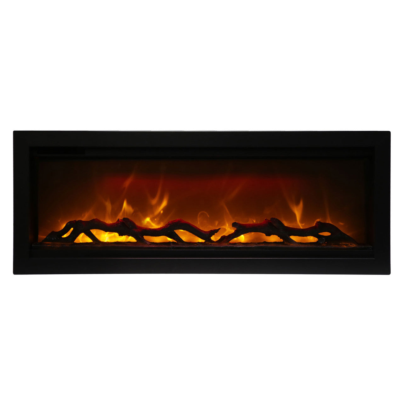 Amantii 42 Inch Symmetry 3.0 Built-in Modern Linear Outdoor Electric Fireplace