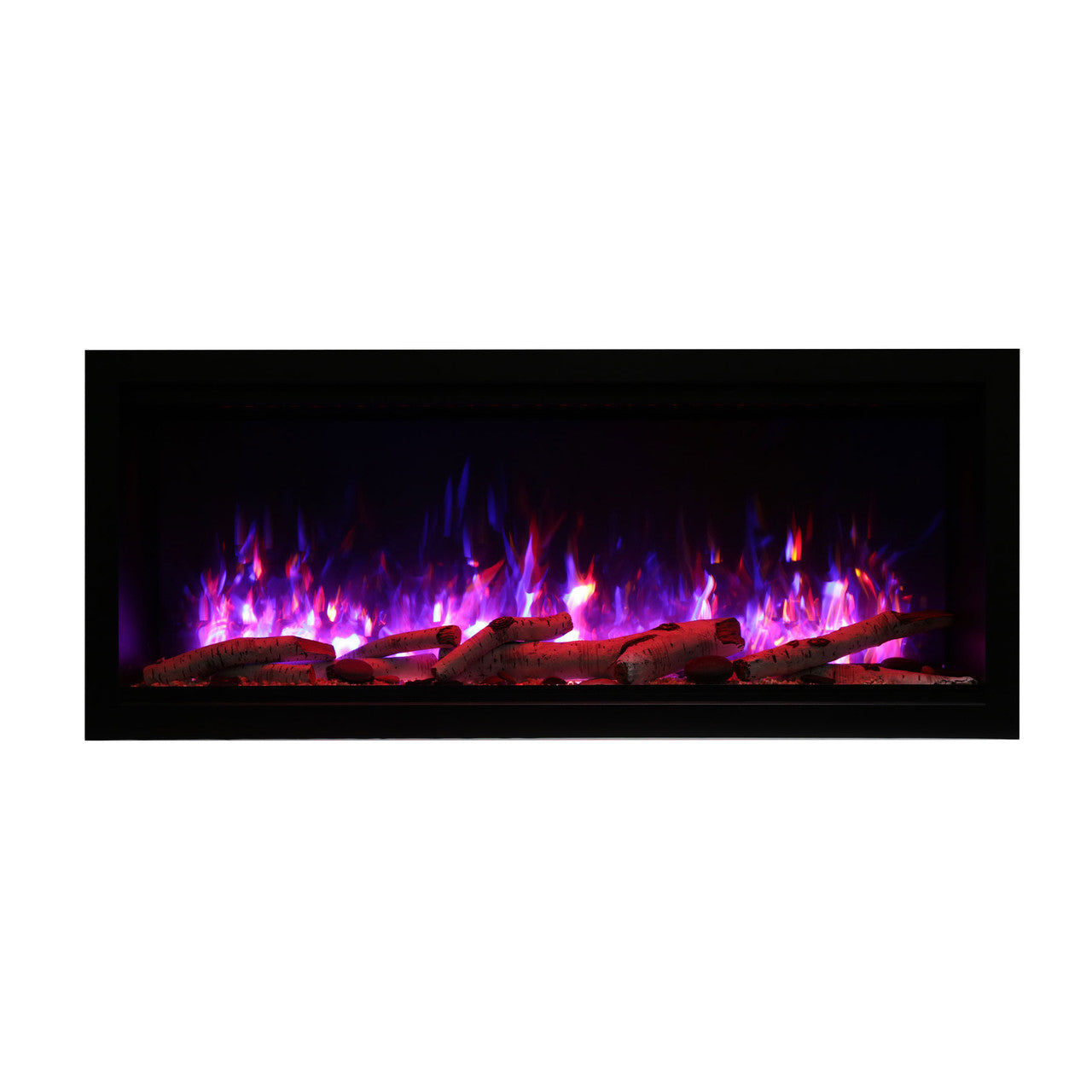 Amantii Symmetry SYM-50-XT Built in Smart Extra Tall Outdoor Electric Fireplace