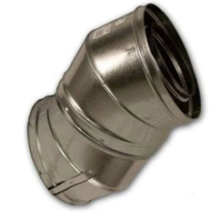 Superior 30E-8DM 30 Degree Offset and Return for 8" Wood Burning Chimney