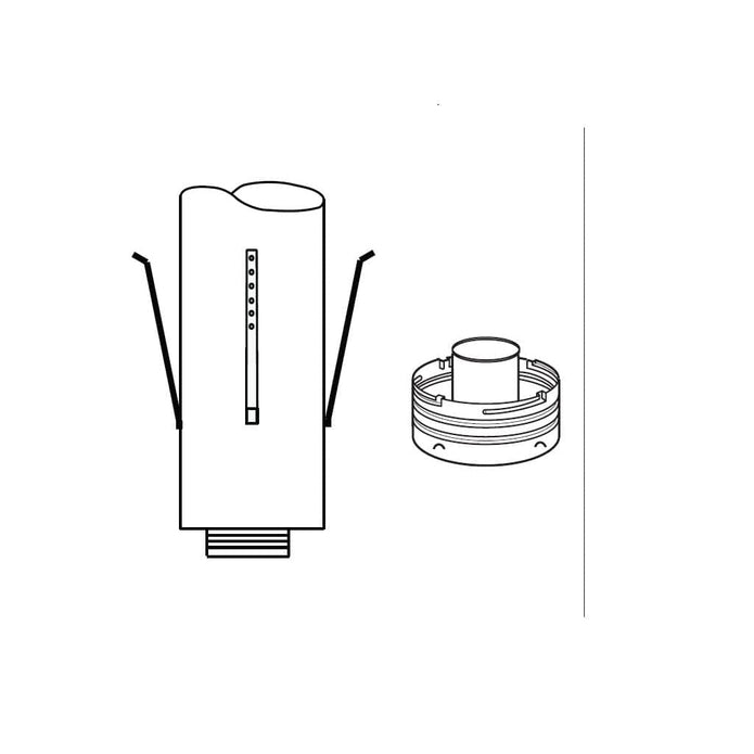 Superior | 4.5" Secure Vent to Secure Flex to Secure Vent Adaptor Kit