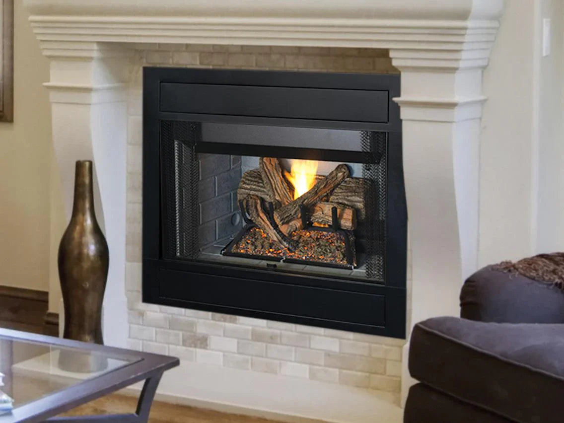 Superior BRT4336 Traditional B-Vent Gas Fireplace 36