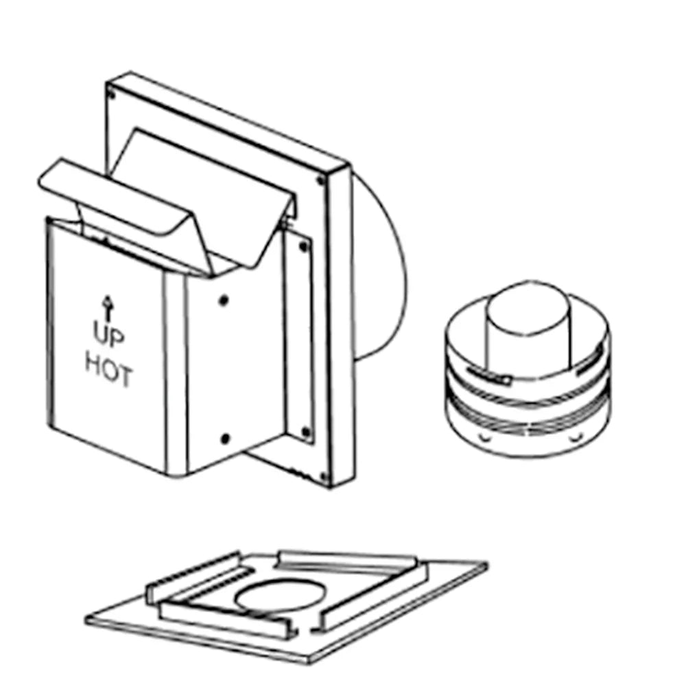 Superior SV4.5 Compact Direct Vent Termination Kit