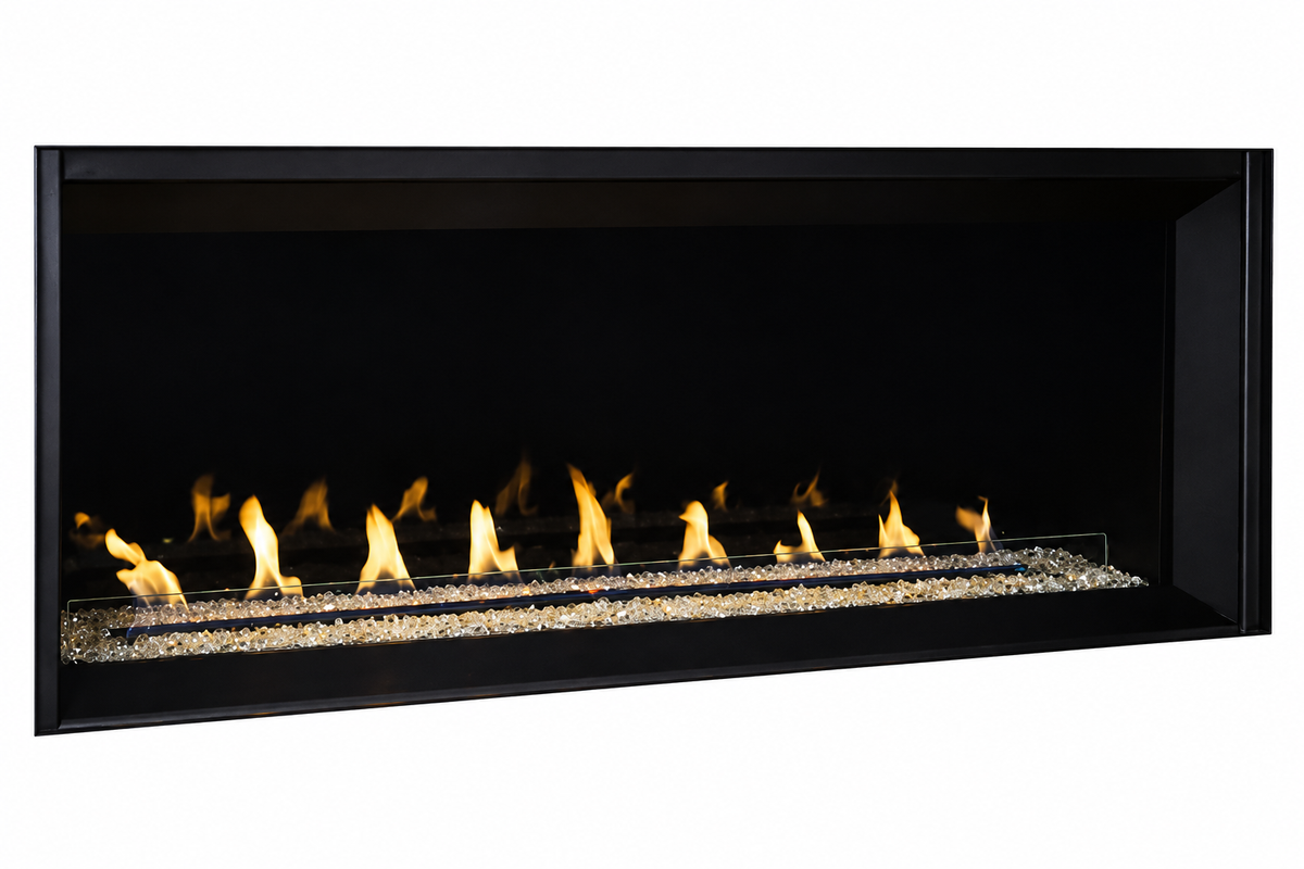 Superior VRL6048 48 Linear Vent Free Gas Fireplace With Electronic Ignition