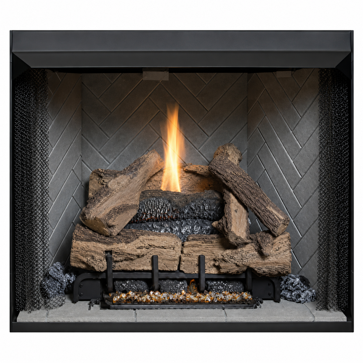 Superior VRT3232 32" Traditional Vent Free Firebox with With Refractory Panels