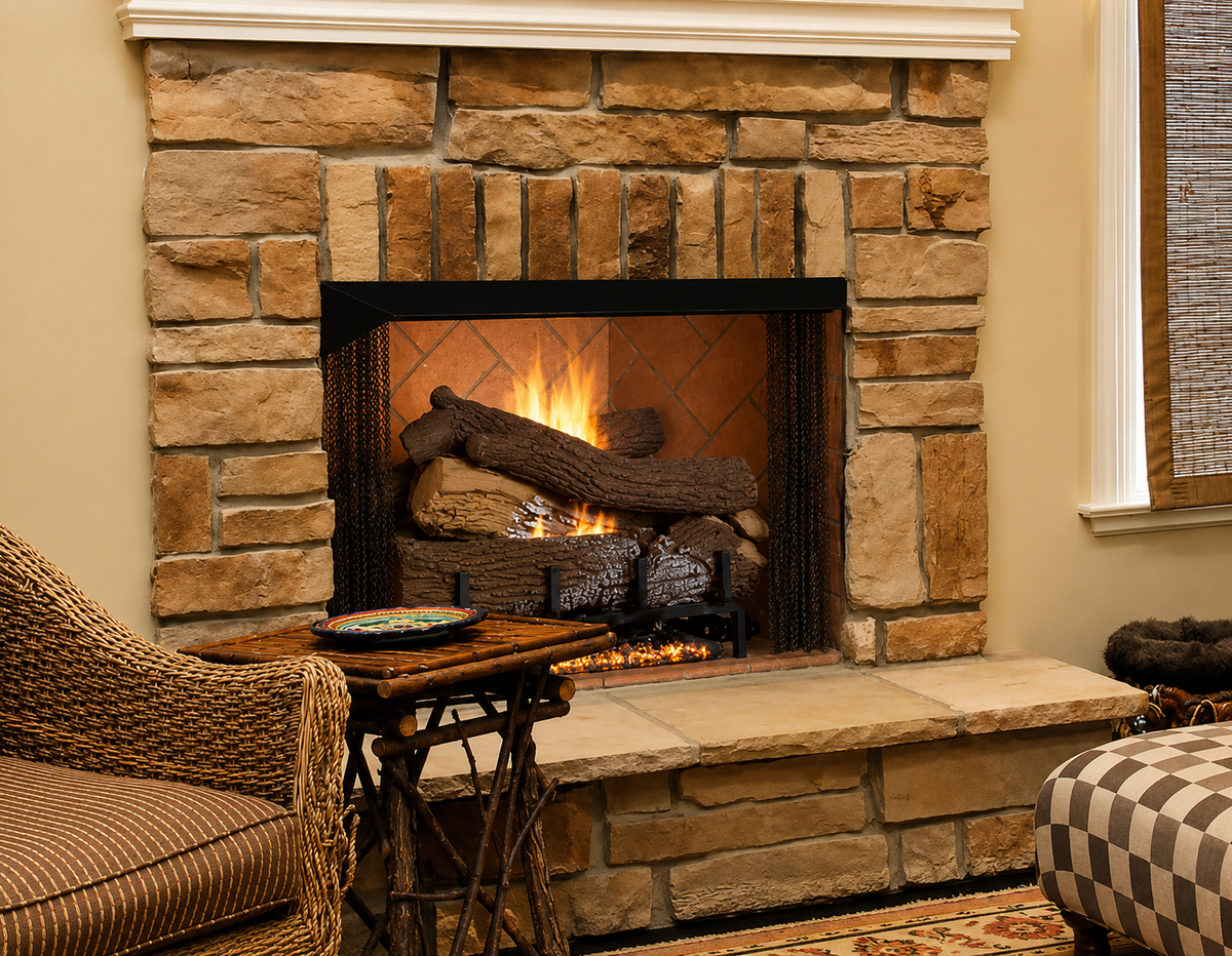 Superior VRT6036 36" Traditional Vent Free Masonry Gas Firebox