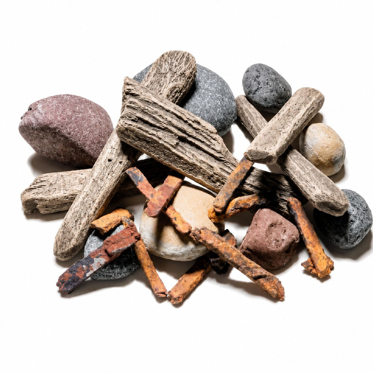 Superior DRFTWD-ROCK-KIT Driftwood Pieces and River Rock Kit Set for VRL6048 Gas Fireplace