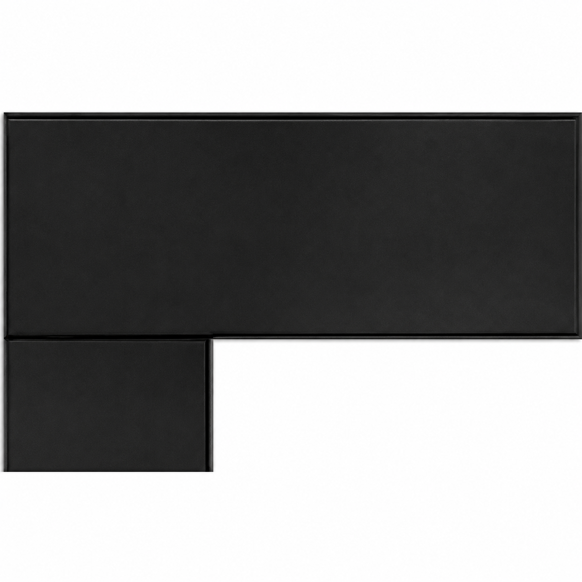 Superior DS-BLK-RNCL55 Black Matte Decorative 55" Surround for DRL2055, DRL3555 and VRL3055