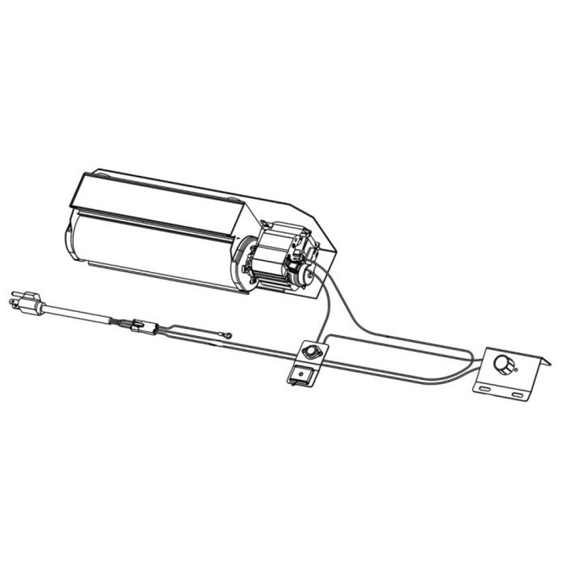 Superior FBK-LIN48  Variable Speed Heat Activated Blower Kit for DRL4048 Gas Fireplace