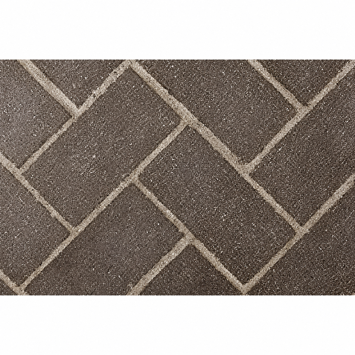 Superior MOSAIC50MIFH Mosaic Masonry 50" Midnight Full Herringbone Brick Liners