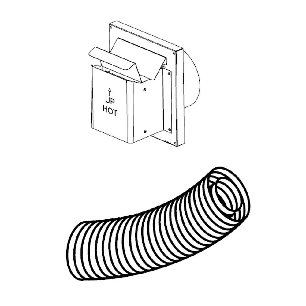 Superior SFKIT48CT Flexible Compact Termination Kit With 48" Compressed Vent