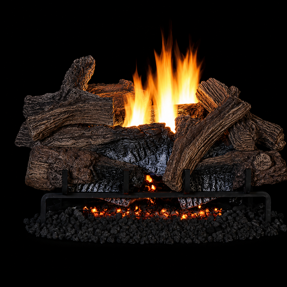 Superior TF18 18" Triple-Flame Vent-Free Burner With Ember Bed and Variable Control